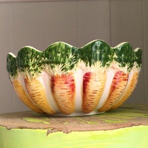 Vintage Spring Carrot Bowl